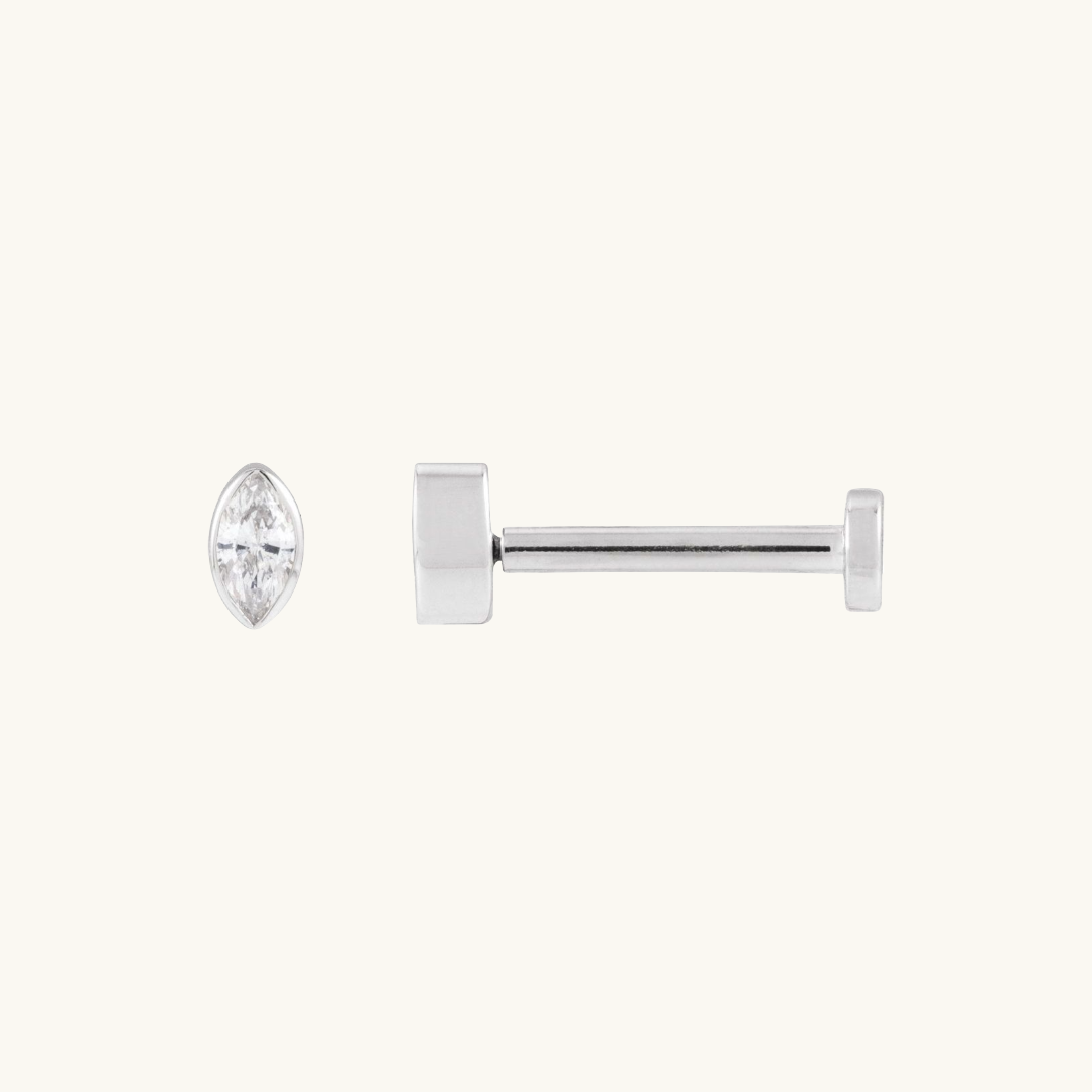 Marquise Diamond Studs
