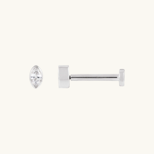 Serendipity Flat Back Diamond Studs