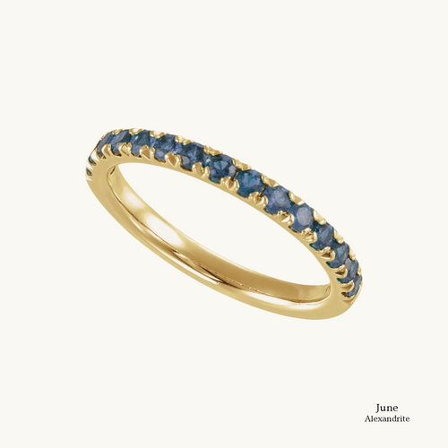 Birthstone Stacker Ring