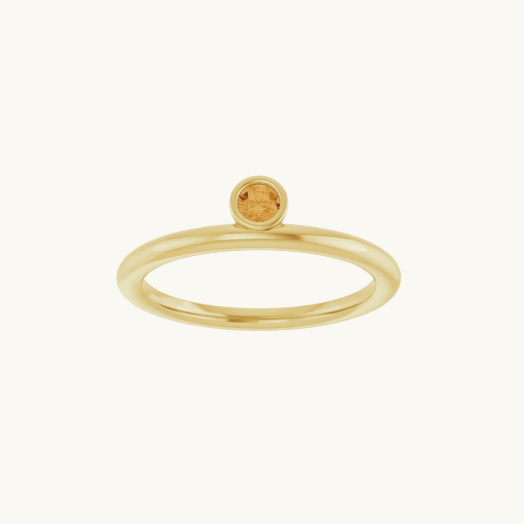 Harvest Moon Ring (Citrine)