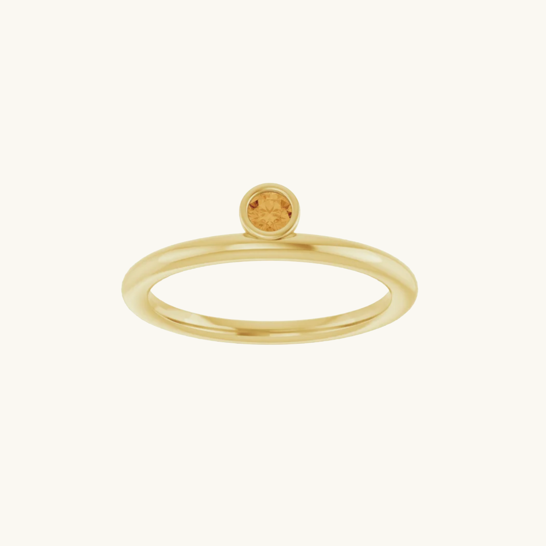 Harvest Moon Ring (Citrine)