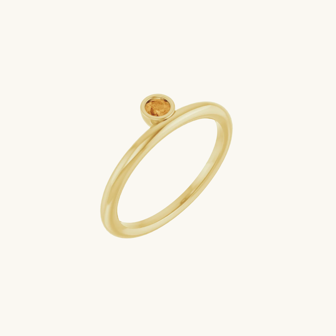 Harvest Moon Ring (Citrine)