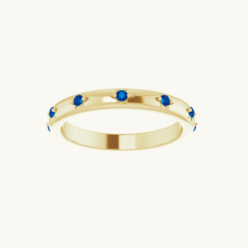 Counting Stars Ring (Sapphire)