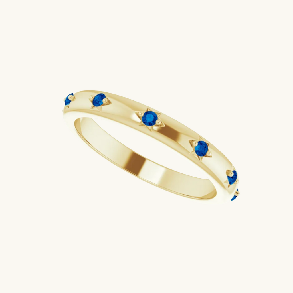 Counting Stars Ring (Sapphire)