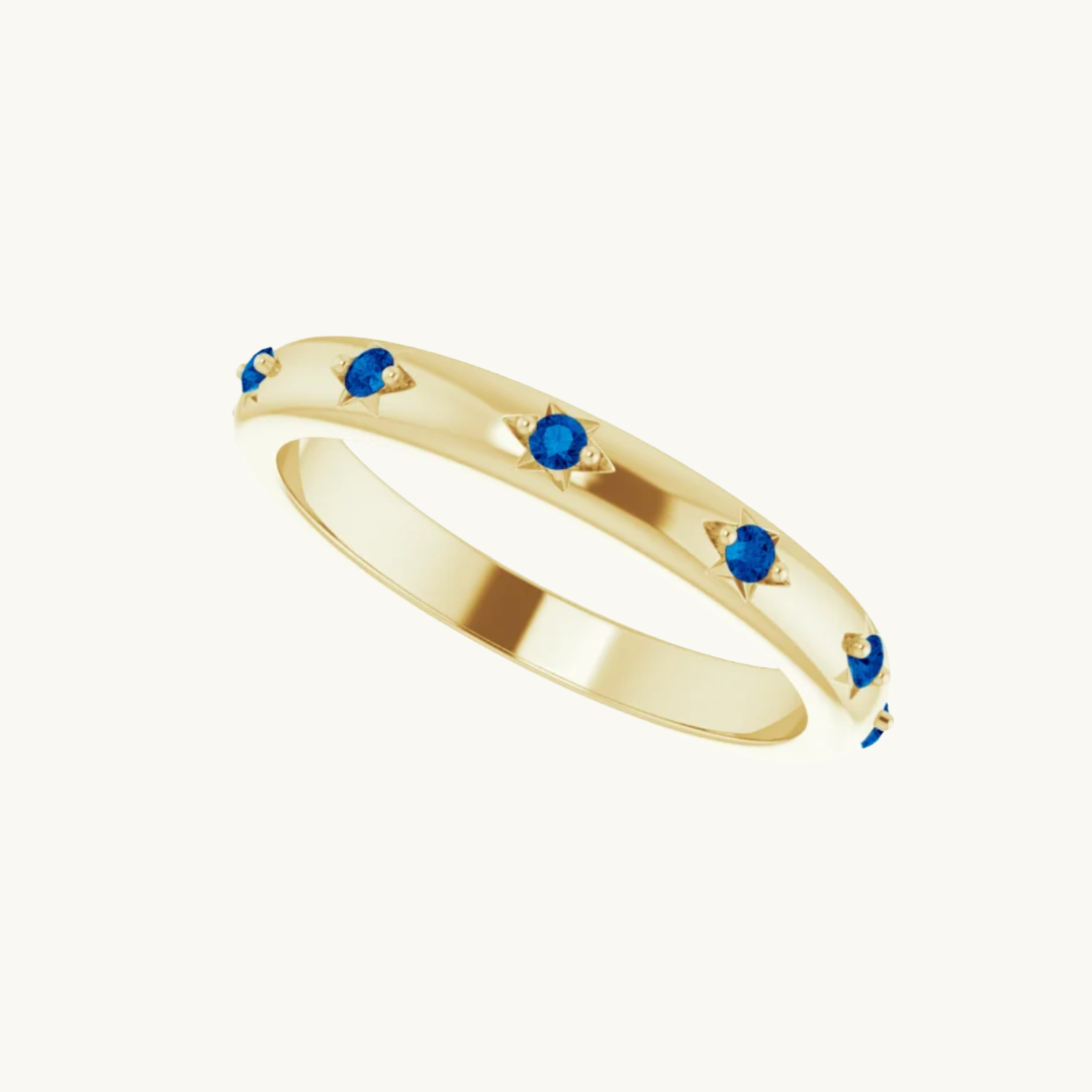 Counting Stars Ring (Sapphire)
