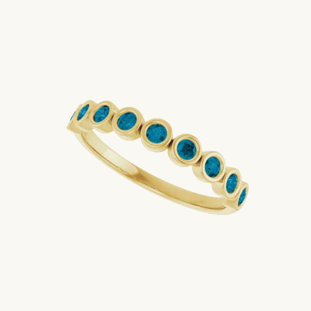 Winter Whispers Ring (Blue Topaz)