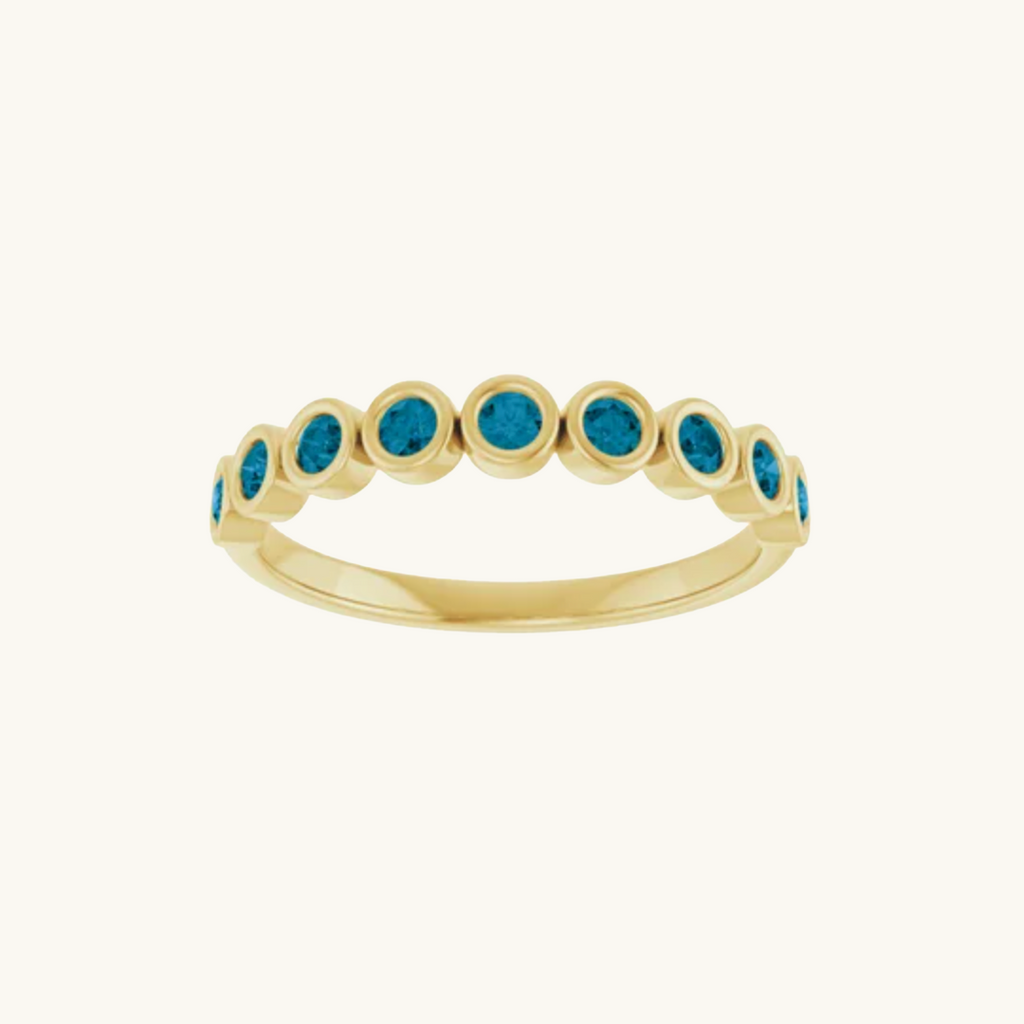 Winter Whispers Ring (Blue Topaz)
