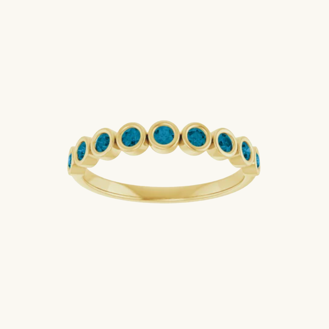 Winter Whispers Ring (Blue Topaz)