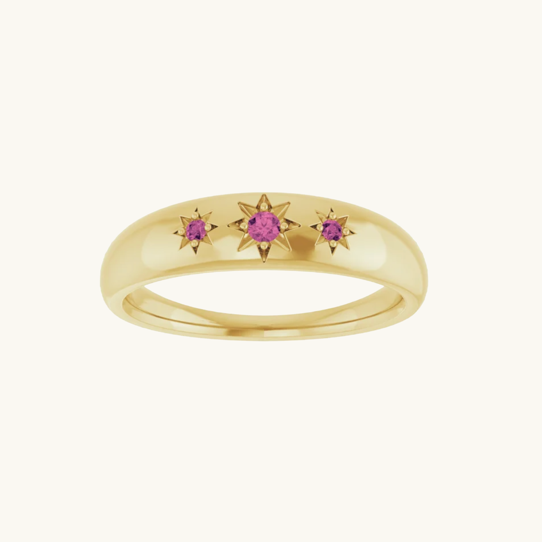 Tourmaline Constellation Ring