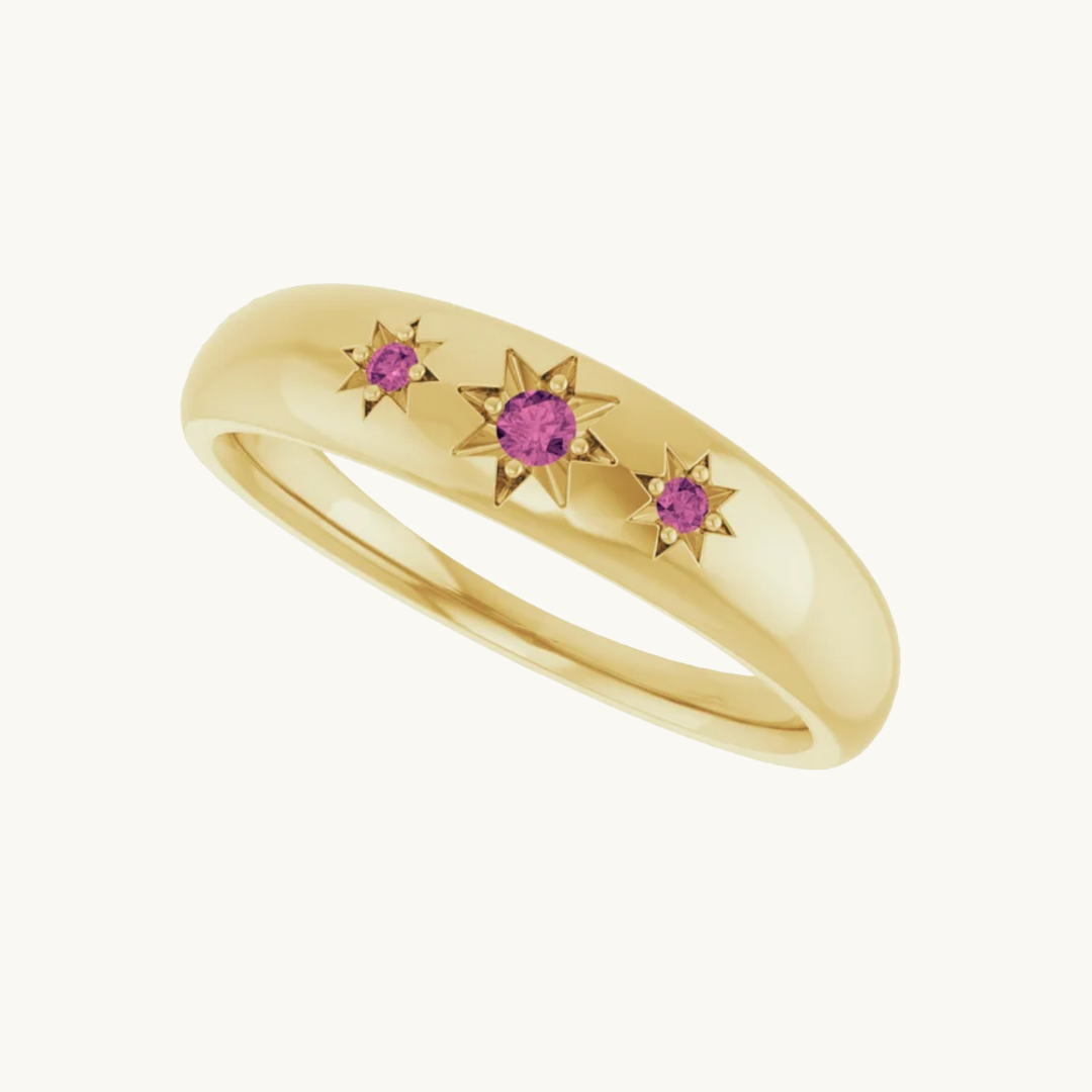 Tourmaline Constellation Ring