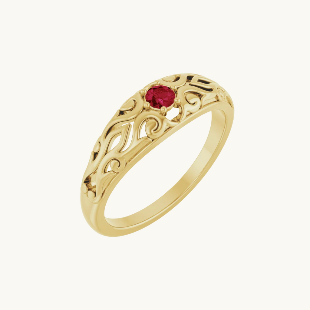 Heirloom Ruby Ring