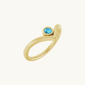 Ocean Eye Ring (Aquamarine)